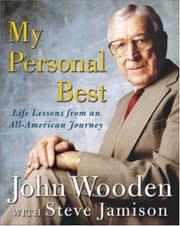 Front cover of My personal best by John Wooden