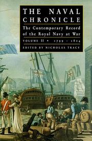 Cover of The Naval Chronicle by Nicholas Tracy