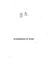 Cover of Wanderings in Spain by Augustus J. C. Hare