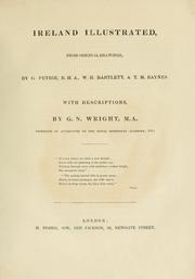Front cover of Ireland illustrated, from original drawings by George Newenham Wright