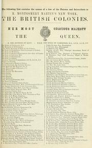 Cover of The British colonies by Robert Montgomery Martin