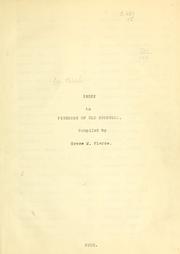 Front cover of Pioneers of old Hopewell by Ralph Ege