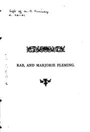 Cover of Rab by John Brown