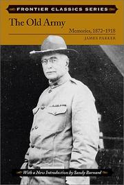 Cover of The old army by Parker, James