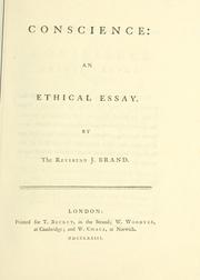 Cover of Conscience by John Brand