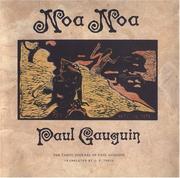Cover of Noa Noa by Paul Gauguin