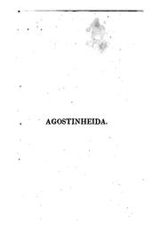 Cover of Agostinheida: poema heroi-cómico, em 9 cantos .. by Nuno Alvares Pereira Pato Moniz