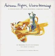 Front cover of Autumn nights, winter mornings by Barbara Scott-Goodman
