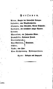 Cover of Cardenio und Celinde by Karl Leberecht Immermann