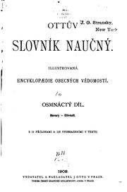 Front cover of Ottův slovník naučný: Illustrovaná encyklopædie obecných vědomostí by Jan Otto