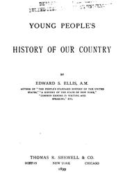 Front cover of Young people's history of our country by Edward Sylvester Ellis