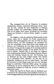 Cover of Leitfaden der praktischen Physik, mit einem Anhange. Das elektrische und .. by Friedrich Wilhelm Georg Kohlrausch
