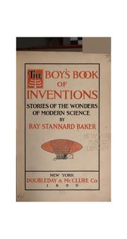 Front cover of The boy's book of inventions by David Grayson