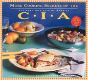 Cover of More cooking secrets of the CIA by Culinary Institute of America.