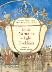 Front cover of Little mermaids and Ugly ducklings by Hans Christian Andersen