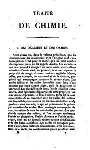 Cover of Traité de chimie by Jöns Jacob Berzelius
