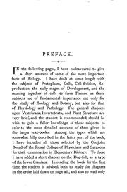 Front cover of Textbook of Elementary Biology by Henry Johnstone Campbell