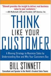 Cover of Think Like Your Customer by Bill Stinnett