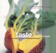 Front cover of Taste Pure and Simple by Mary Goodbody
