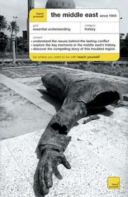 Front cover of Teach yourself The Middle East Since 1945 by Stewart Ross