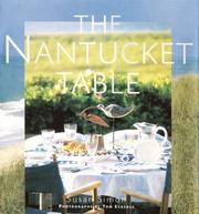 Cover of The Nantucket table by Susan Simon