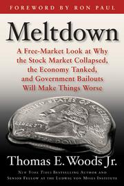 Cover of Meltdown by Thomas E. Woods