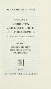 Front cover of Samtliche Schriften by Jakob Friedrich Fries
