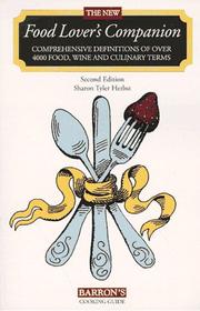 Cover of The new food lover's companion by Sharon Tyler Herbst