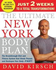 Front cover of The Ultimate New York Body Plan by David Kirsch