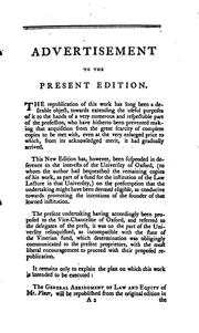 Front cover of An Abridgment of the Modern Determinations in the Courts of Law and Equity: Being a Supplement .. by Charles Viner