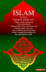 Cover of Islam by Caesar E. Farah