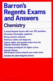Cover of Chemistry -- The Physical Setting by Kaplan & Walsh