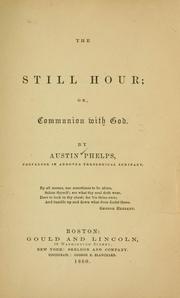 Cover of The still hour by Phelps, Austin