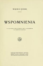 Cover of Wspomnienia by Wojciech Kossak