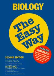 Front cover of Biology the easy way by Gabrielle I. Edwards