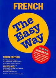 Cover of French The Easy Way by Christopher Kendris