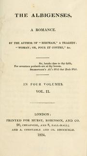 Cover of The Albigenses by Charles Robert Maturin