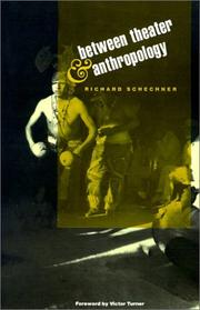 Cover of Between Theater and Anthropology by Richard Schechner
