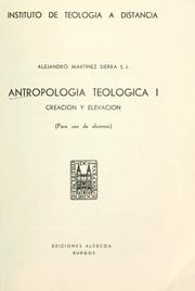 Front cover of Antropología teológica by Alejandro Martínez Sierra