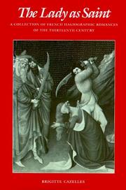 Cover of The Lady as saint by Brigitte Cazelles