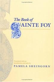 Front cover of The Book of Sainte Foy by Pamela Sheingorn