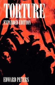 Cover of Torture by Edward Peters
