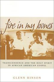 Cover of Fire in My Bones by Glenn Hinson