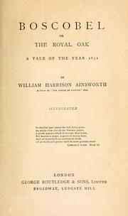 Cover of Boscobel by William Harrison Ainsworth