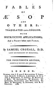 Cover of Fables by Aesop