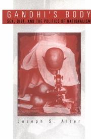 Cover of Gandhi's body by Joseph S. Alter