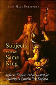 Cover of Subjects unto the same king by Jenny Hale Pulsipher