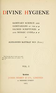 Cover of Divine hygiene by Alexander Rattray