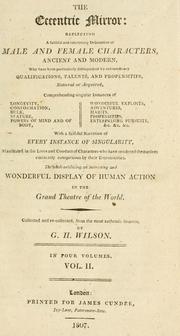 Cover of The eccentric mirror by G. H. Wilson