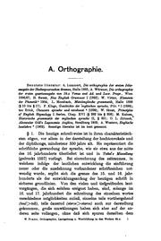 Cover of Orthographie, Lautgebung und Wortbildung in den Werken Shakespeares mit Ausspracheproben by Wilhelm Franz